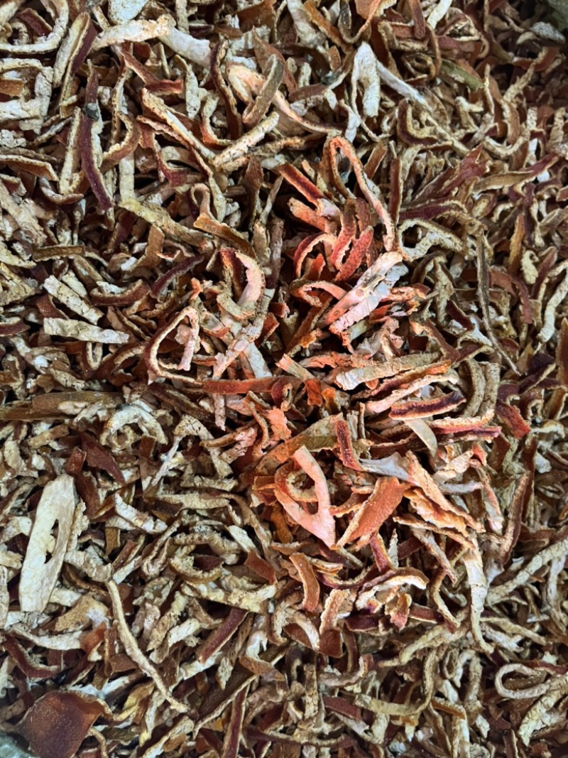 【顺欣药材】陈皮陈皮丝实物拍摄颜色鲜亮地道药材