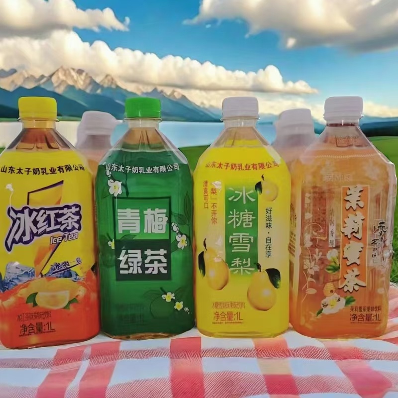 山东太子奶冰糖雪梨，一升装，塑包10瓶，乌龙茶系夏季饮品