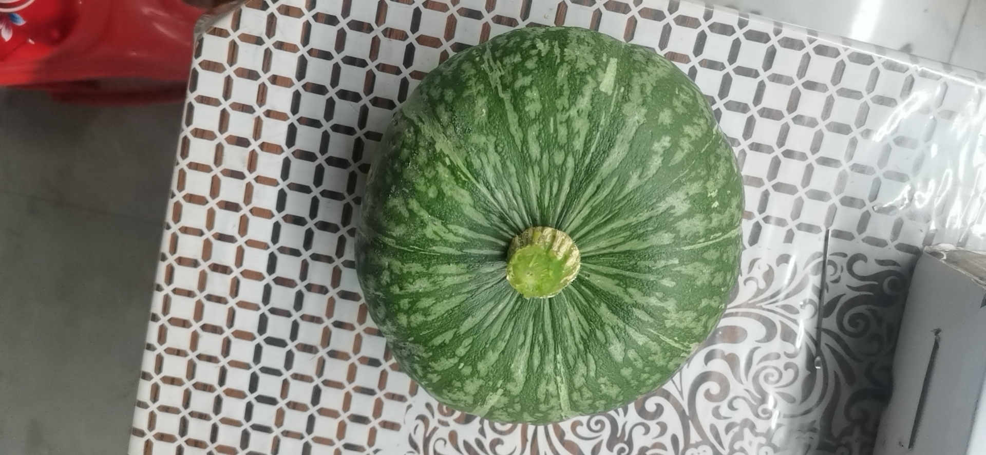 绿板栗南瓜烹饪图