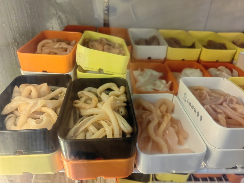 水发火锅鸭肠自助餐火锅食材大鸭肠