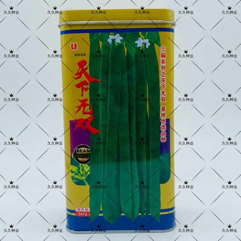 天下无双架豆种子扁条绿荚宽扁四季豆种籽肉厚无筋架豆王芸豆