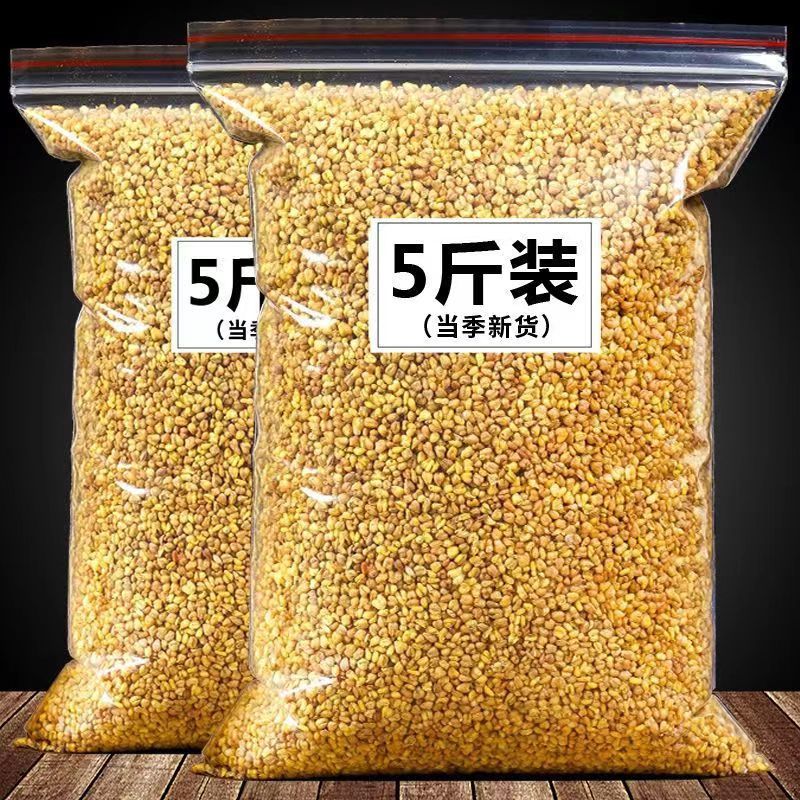 黄苦荞茶5斤正品荞麦茶全胚芽茶四川大凉山原味麦香饭店散装