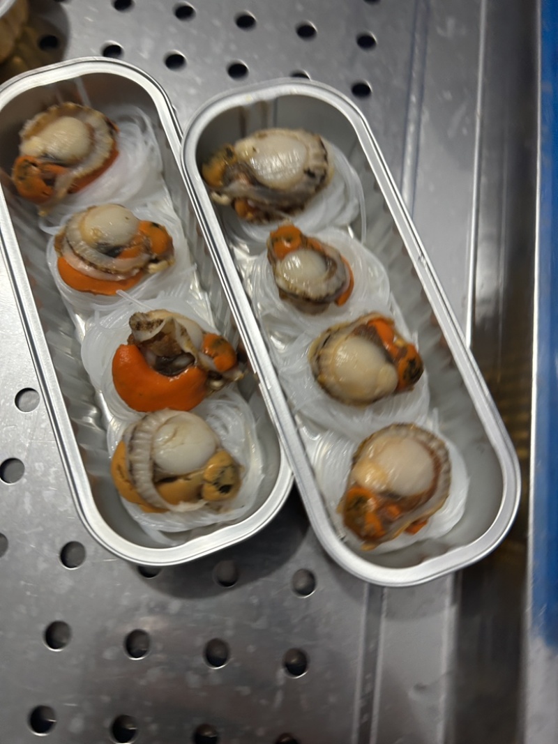 蒜蓉粉丝扇贝烧烤餐饮必备批发烧烤食材自助餐食材