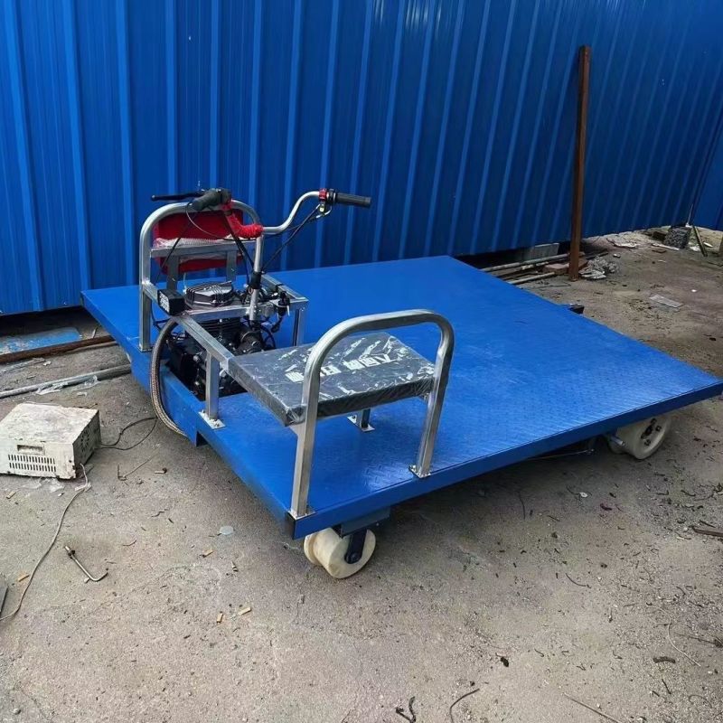 铁路专用尼龙绝缘轮手推车1吨2吨3吨5吨6米8米平板车搬