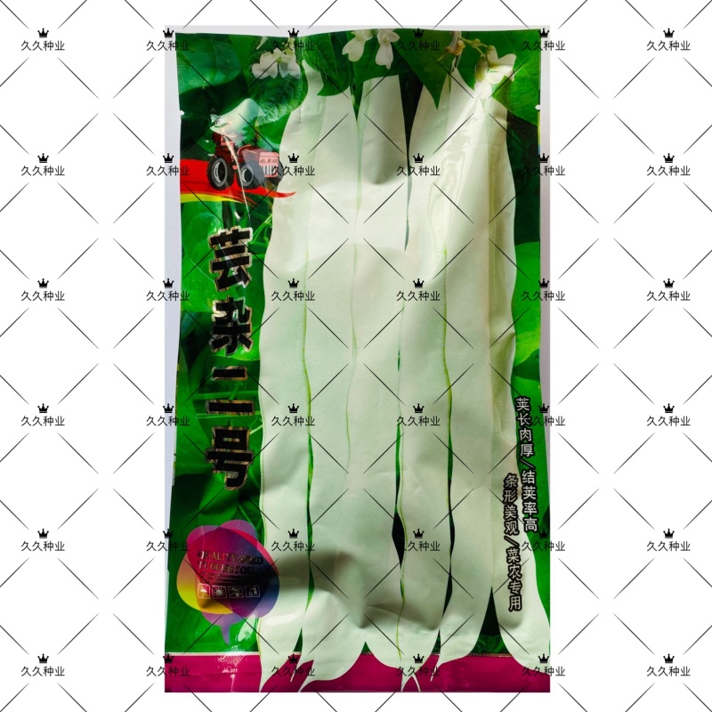杂芸二号芸豆种子白芸豆架豆白扁四季豆早熟春秋大田高产大荚
