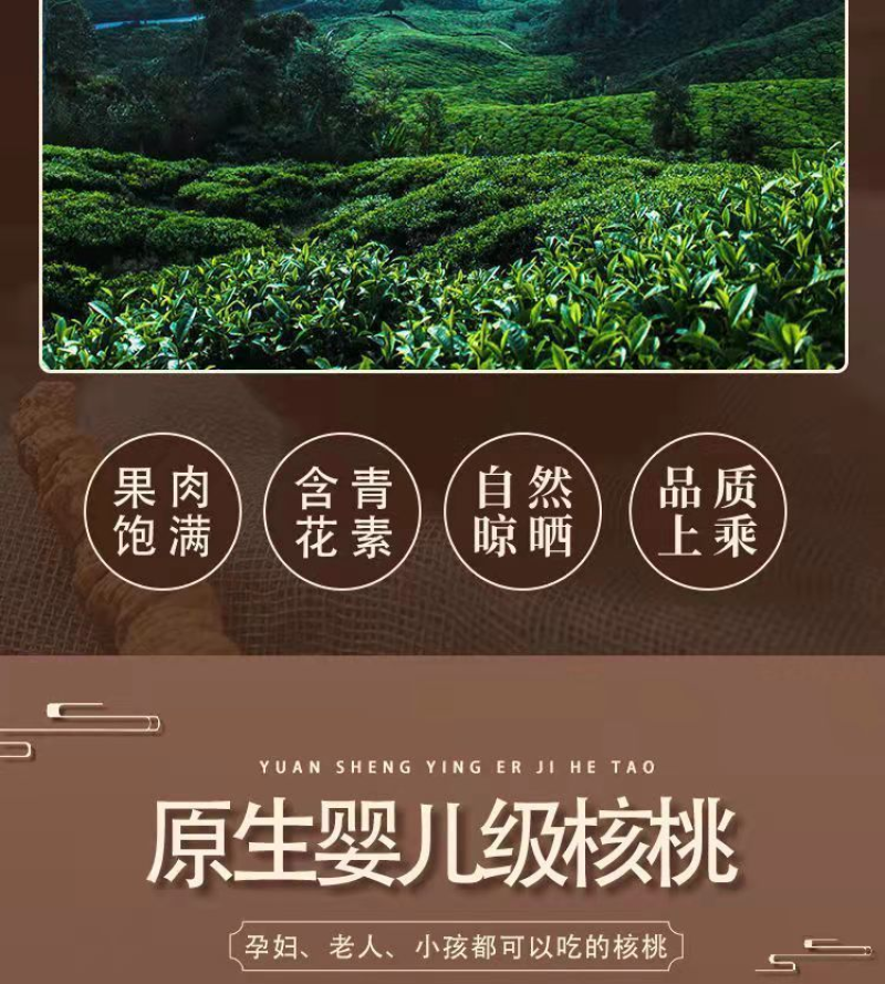优质新果红皮核桃红衣核桃血核桃坚果干果批发代发配送全国各