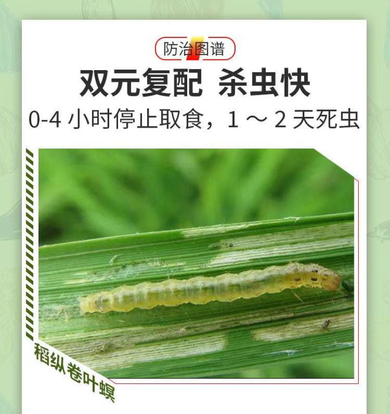 16%甲维茚虫威小菜蛾青虫吊丝虫杀虫剂稻纵卷叶螟肉虫蔬菜