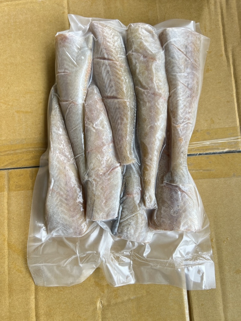 狭鳕鱼段，四去，800袋，现货，5元一袋