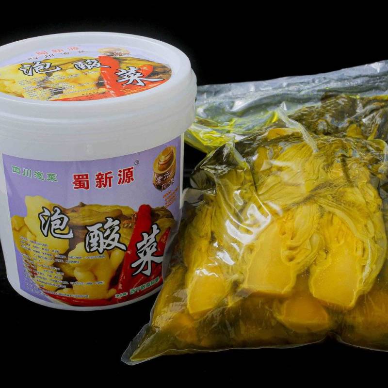 【泡菜】蜀新源10千克桶装系列商用批发，老坛味道