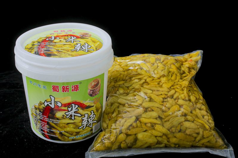 【泡菜】蜀新源10千克桶装系列商用批发，老坛味道