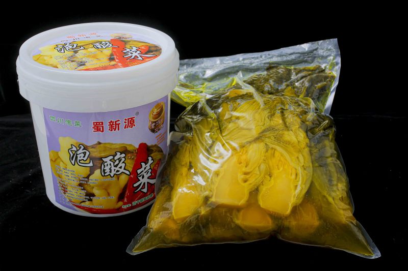 【泡菜】蜀新源10千克桶装系列商用批发，老坛味道