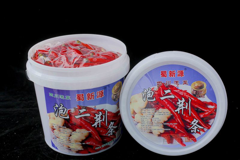 【泡菜】蜀新源10千克桶装系列商用批发，老坛味道