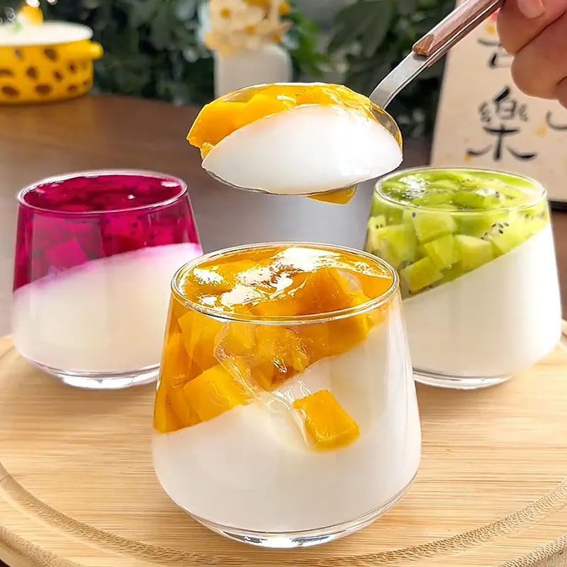 白凉粉食用果冻原料白凉粉自制家用冰粉透明果冻白凉粉