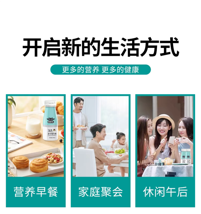 纯水牛奶礼盒厂家批发大量供应保质保量量大从优