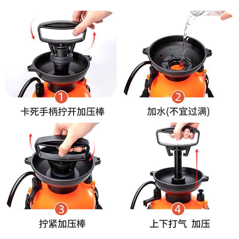 喷雾器农用打药机手压式家用清洁消毒大喷壶浇花气压式高压喷