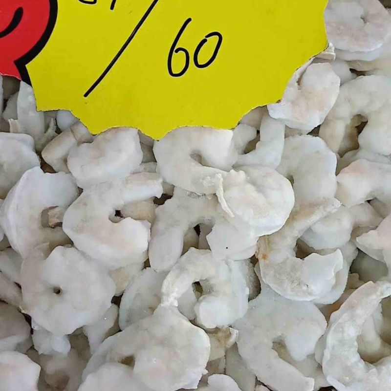 次虾仁，30%冰，轻微风干19斤一箱