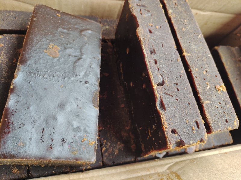 云南甘蔗砖块红糖食用家用大块土红糖甘蔗手工老红