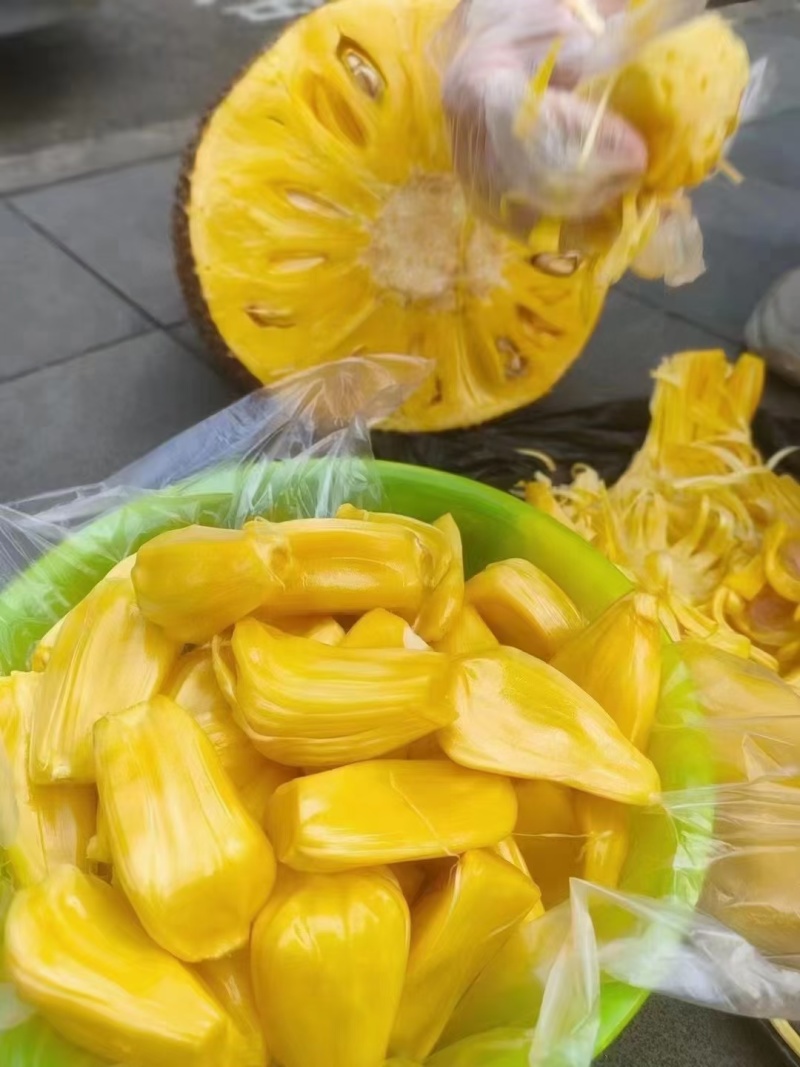 海南菠萝蜜黄肉干包产地现摘直发全国市场档口商超社团等