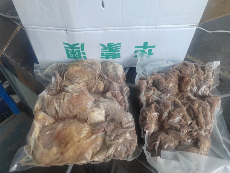 【熟羊肉】蒙古去皮八成熟山羊肉，精修去肥油，瘦度高，熟度