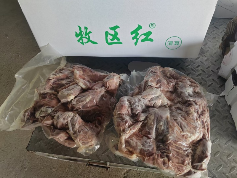 【熟羊肉】蒙古去皮八成熟山羊肉，精修去肥油，瘦度高，熟度