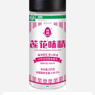 瓶装200g莲花味精