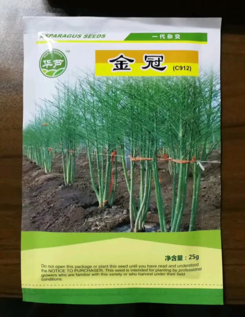 绿白兼用芦笋品种商品性好品质优适合鲜销和加工