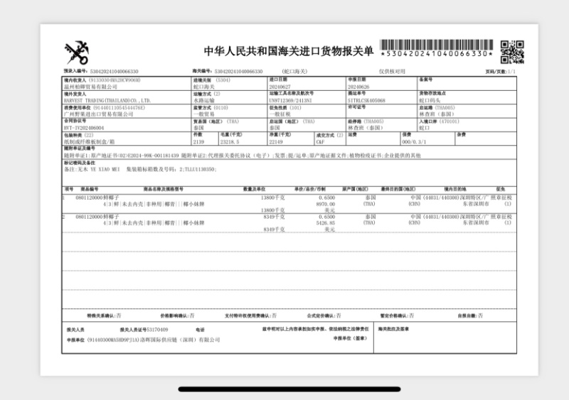 椰青泰国椰青一手货源品质保证对接全国市场超商渠道