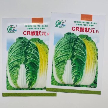 CR秋状元秋季高品质黄芯大白菜种子口感好内叶鲜黄白菜种籽