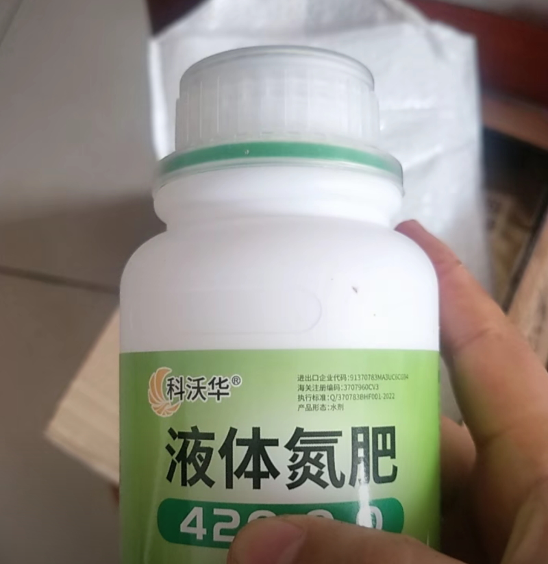 科沃华液体氮肥小麦玉米水稻快速补氮代替尿素提苗厚绿叶膨果