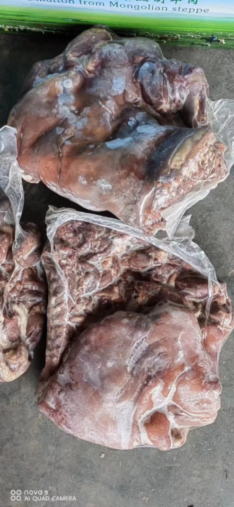 蒙古八成熟精修带皮羊肉(精修去肥油，出称率高)