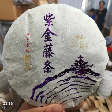临沧茶区普洱古树紫芽茶
