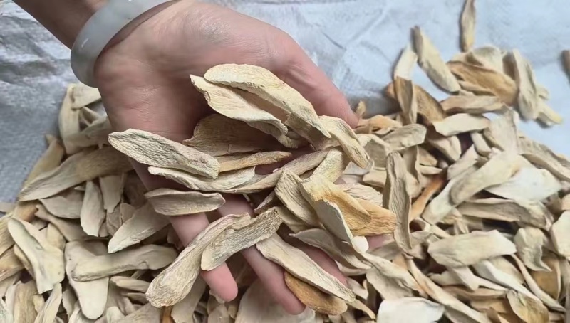 河南焦作无硫铁棍山药干炒炙怀山药片麸炒糖化山药干熟怀山片