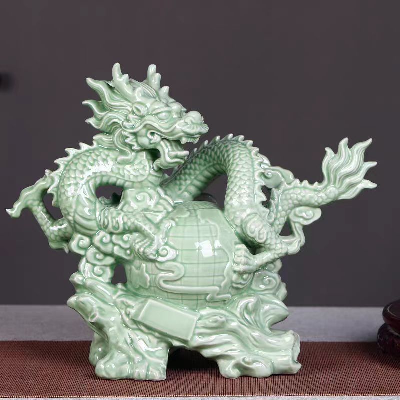 天锅纯粮白酒12生肖龙仿古酒坛酿酒私藏酒带礼盒包邮