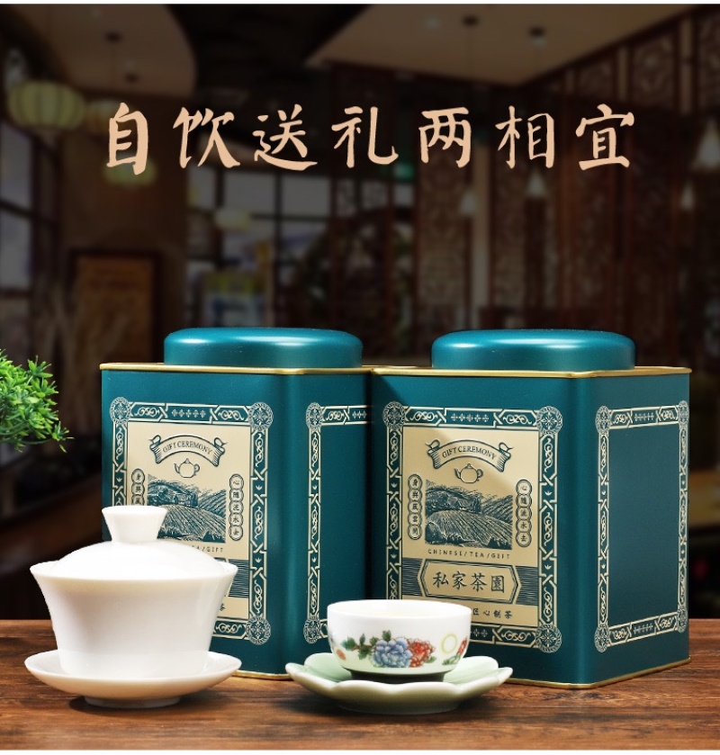 《特级安溪铁观音》茶叶礼盒装500g青茶铁观音全国发货