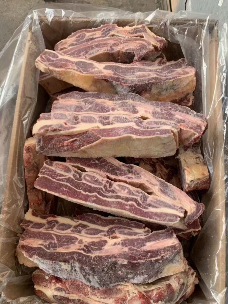 牛肋排（瘦度高，肉多）四肋五肋，可根据客户要求分割