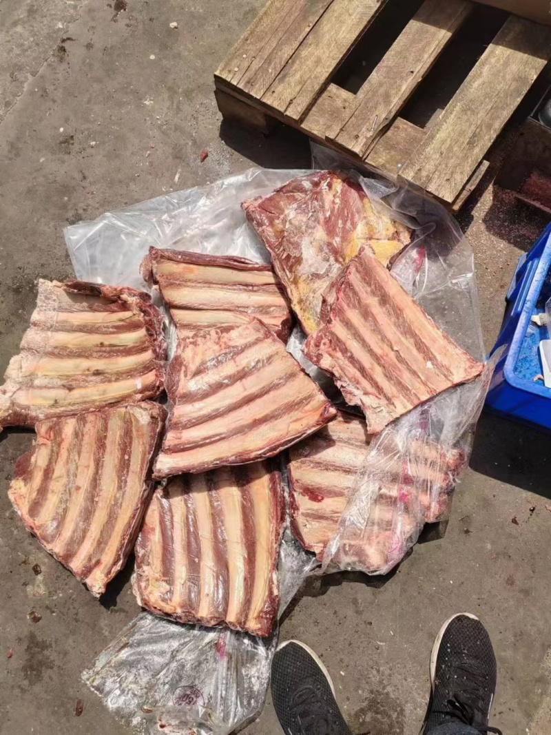 牛肋排（瘦度高，肉多）四肋五肋，可根据客户要求分割