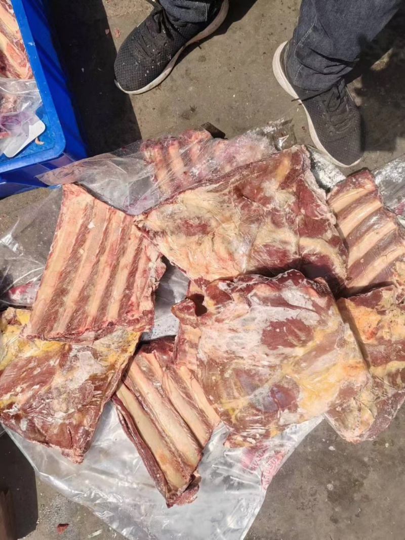 牛肋排（瘦度高，肉多）四肋五肋，可根据客户要求分割