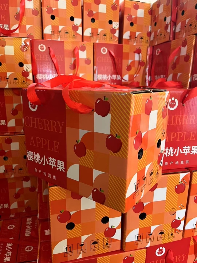樱桃小苹果大量供应，爆品产地直供，保质保量