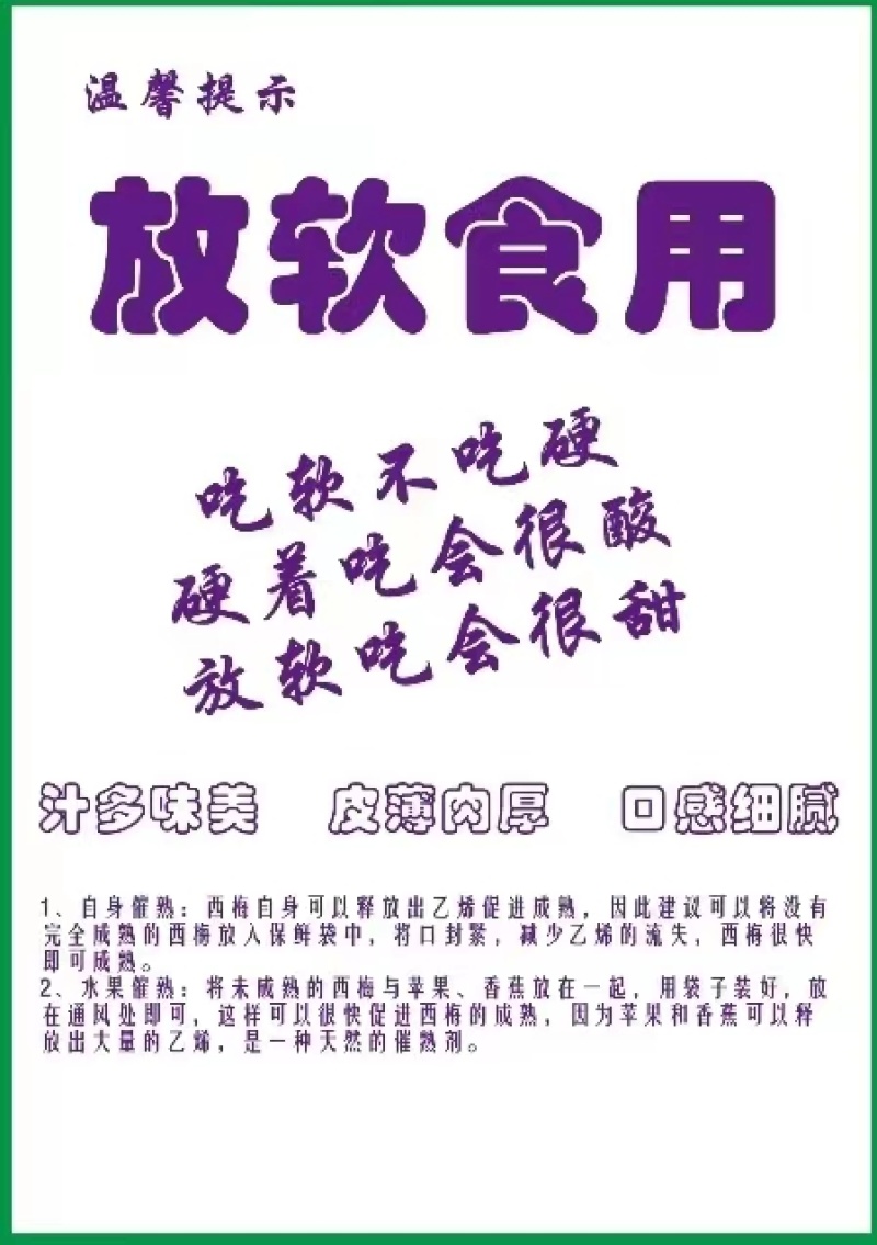 西梅，蓝蜜西梅，法兰西西梅，红西梅，蓝西梅，电商一件代发