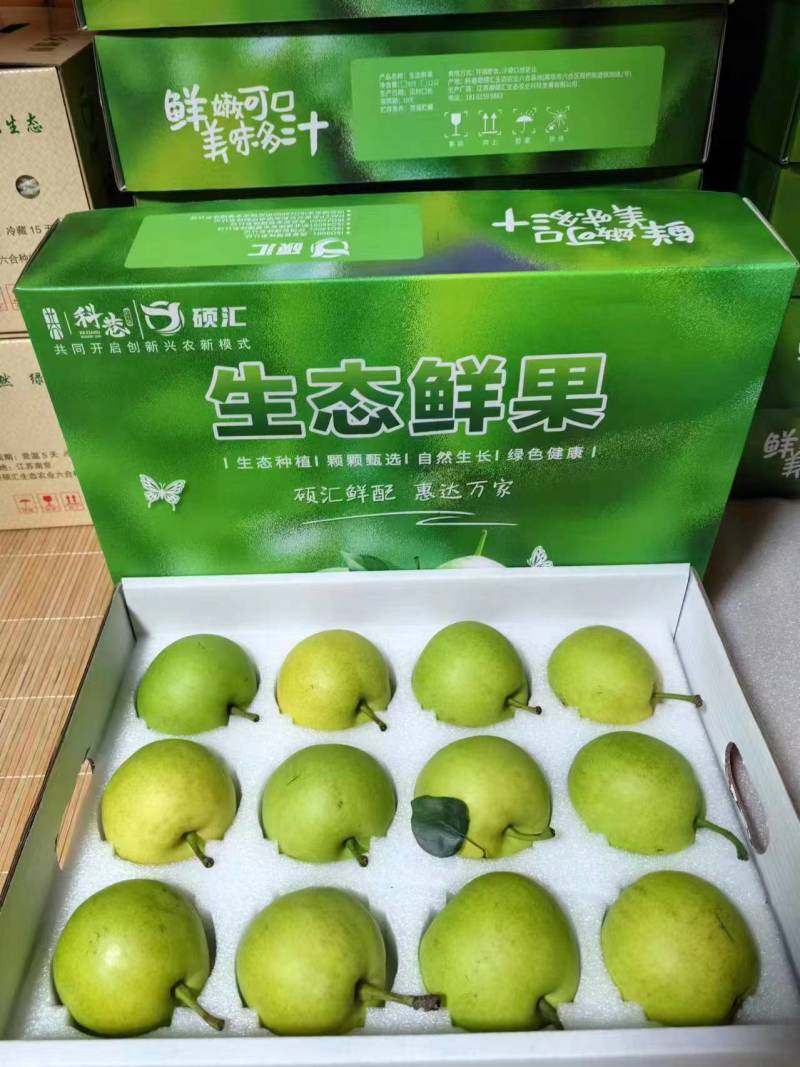 热销翠玉苹果梨高端水果保质保量产地直发量大优惠