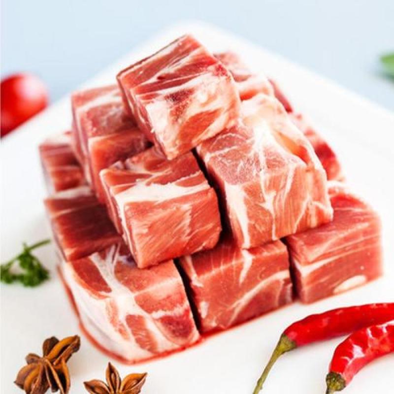 肉带皮带骨散养冷冻羊肉块