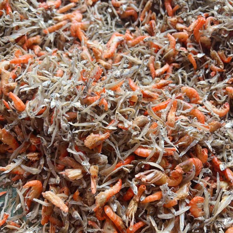 小鱼小虾地摊电商网红款小鱼拌小虾淡水鱼鱼恋虾