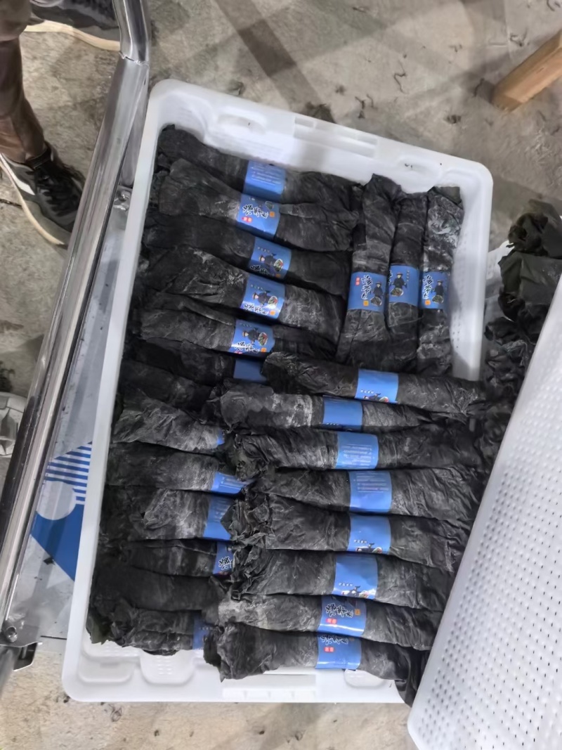 优质无沙长条板菜干海带卷厚实海带皮干货食堂电商超市直销