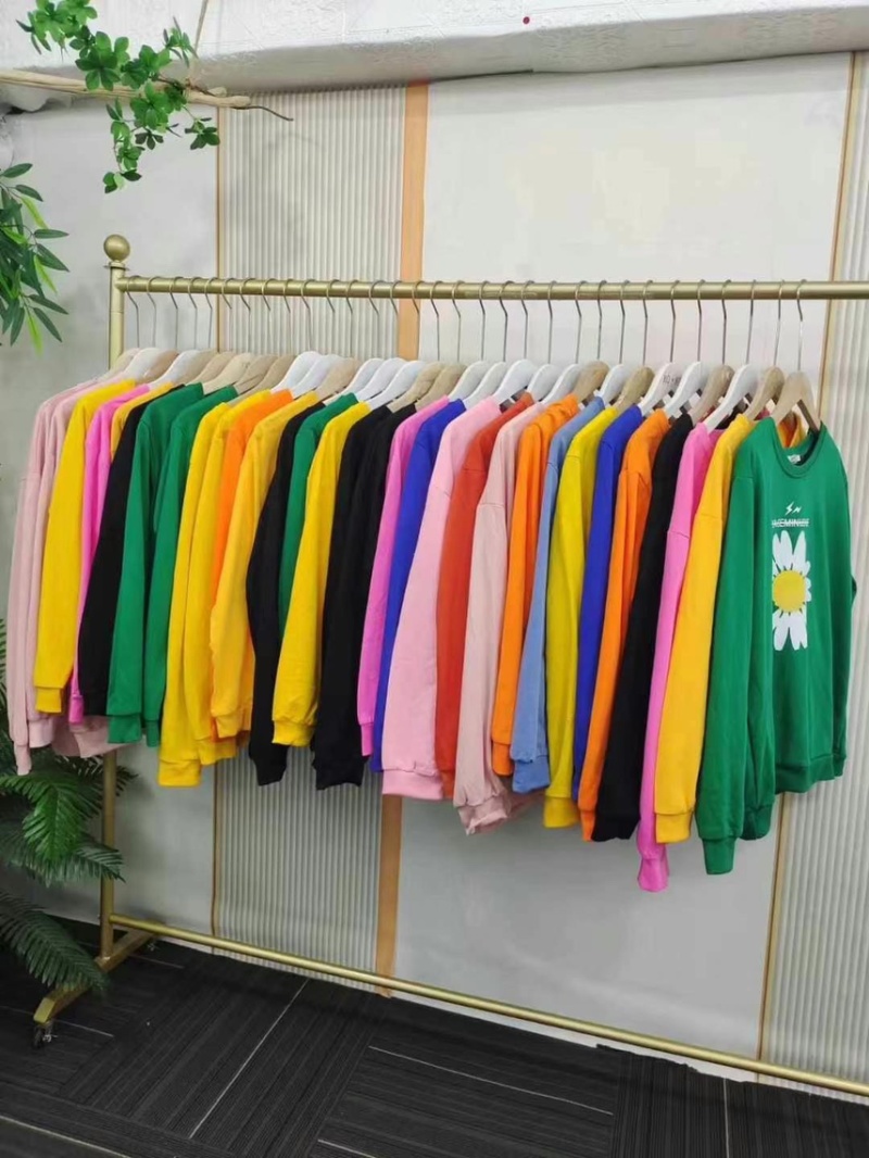 女款新款卫衣1000件左右，独立包装6.9秒