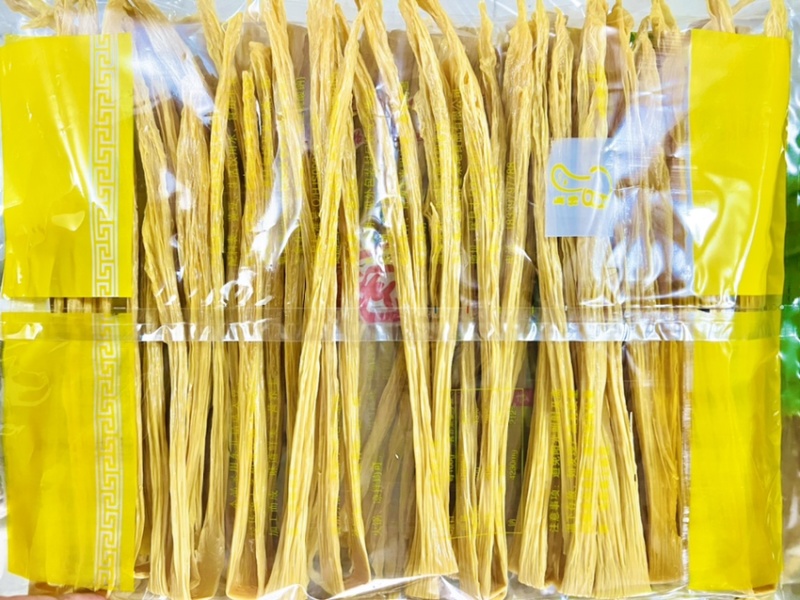 口感纯正纯手工黄豆腐竹（3000斤起批）