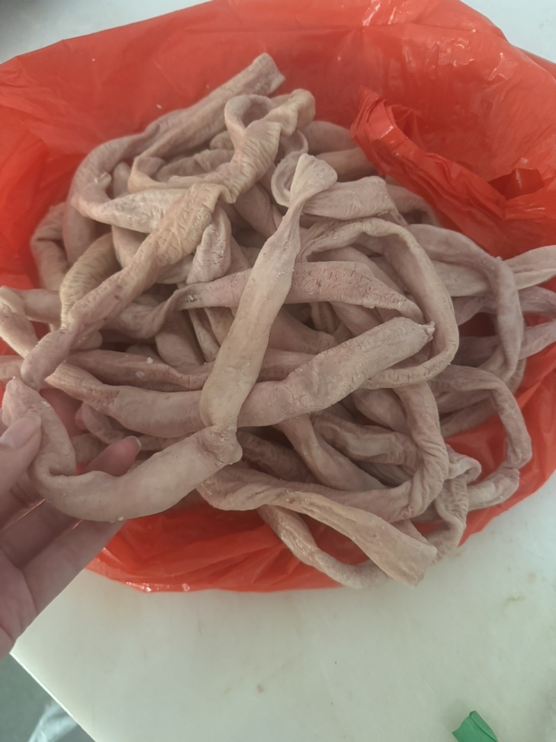 国产纯熟原油牛圆肠，牛肠纯干，里外干净一手货源