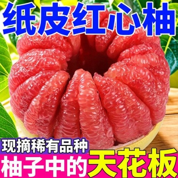 正宗广西蜜柚平和红心柚子三红柚当季