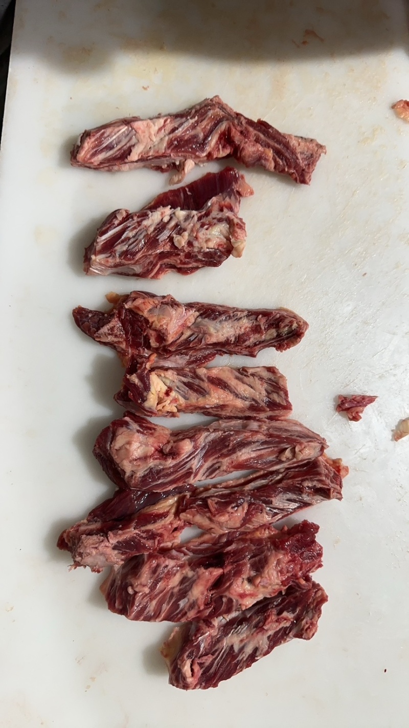 国产腹肉条，原料排酸48小时以上，不腥不膻，烧烤烤肉佳品