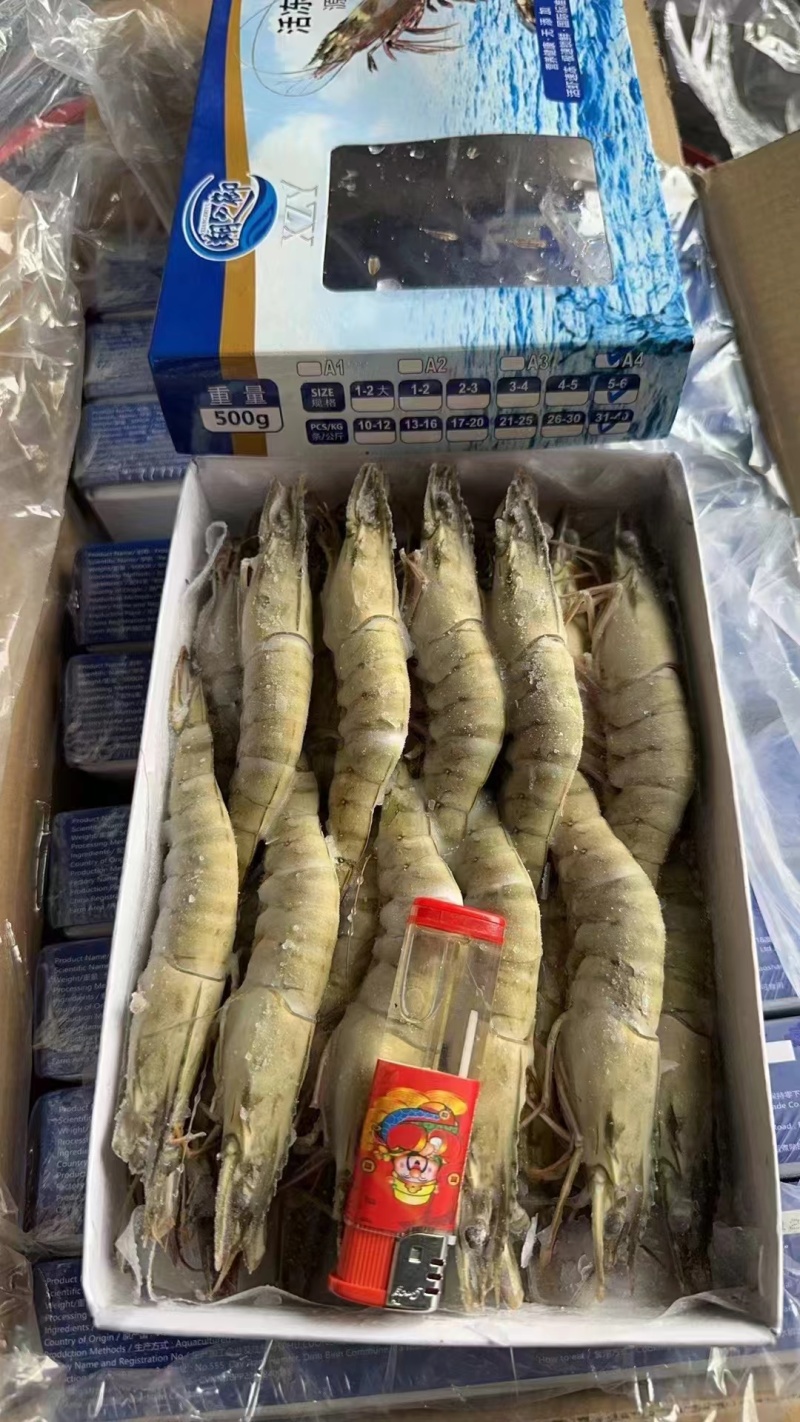 黑虎虾，价格便宜，货源充足，规格齐全，欢迎选购咨询