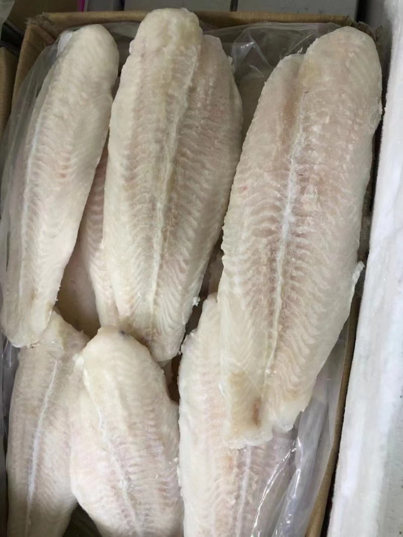 去皮精修巴沙鱼柳，规格7-8-9成，20斤4包